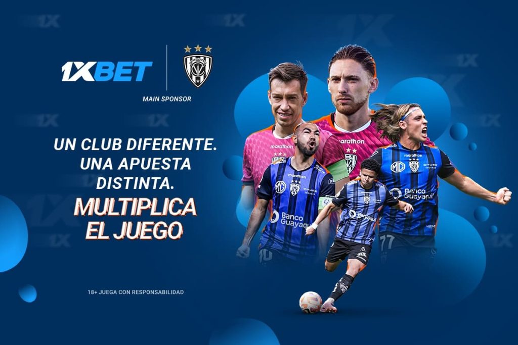 1XBet, Patrocinador de independiente del Valle