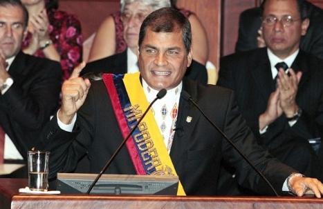 O Globo critica a Rafael Correa Rafael Correa campeón de la represión a la prensa