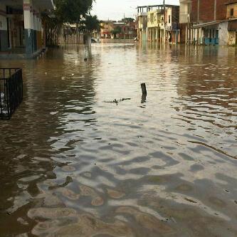 Inundaciones en Chone chone ecuador