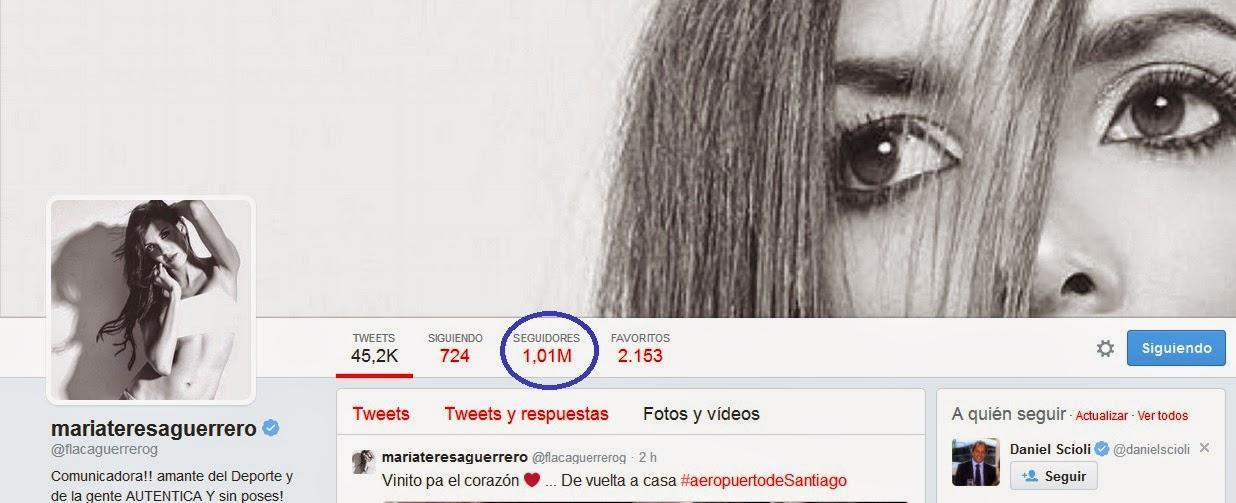 Flaca Guerrero en Twitter