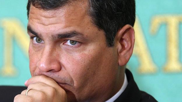 Rafael Correa Delgado Presidente de Ecuador Rafael Correa autoritario
