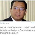 Joffre Campaña denuncia corrupción