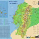 Mapa turístico de Ecuador