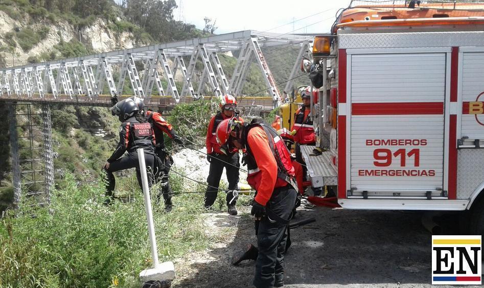 Un hombre se lanzó desde el puente del Chiche persona cayo puente chiche suicidio