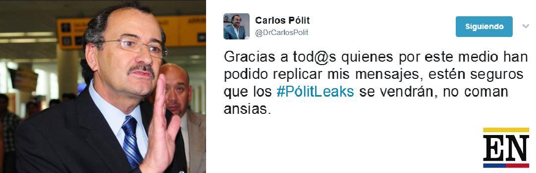 Carlos Pólit fugó de Ecuador