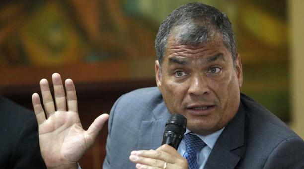 Rafael Correa candidato a vicepresidente