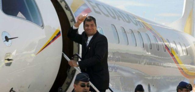 avión presidencial Legacy 600 Ecuador