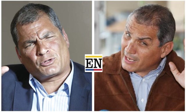 bronca entre Rafael Correa y Fabricio Correa