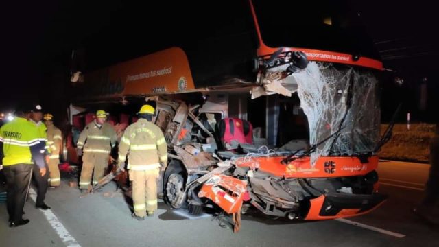 accidente de tránsito Trans Esmeraldas