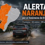 Alerta Naranja en Ecuador por El Niño