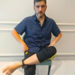 Aquiles Álvarez con grillete electrónico