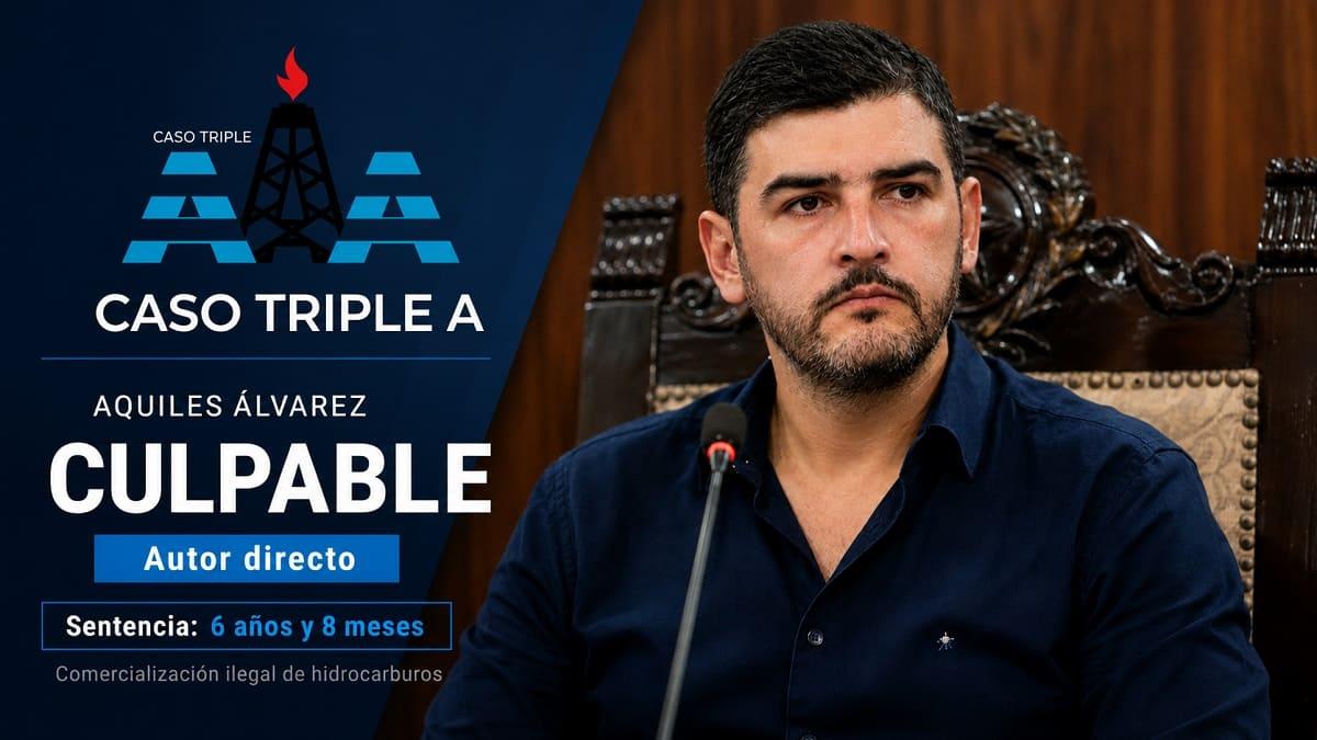 Aquiles Alvarez sentenciado culpable