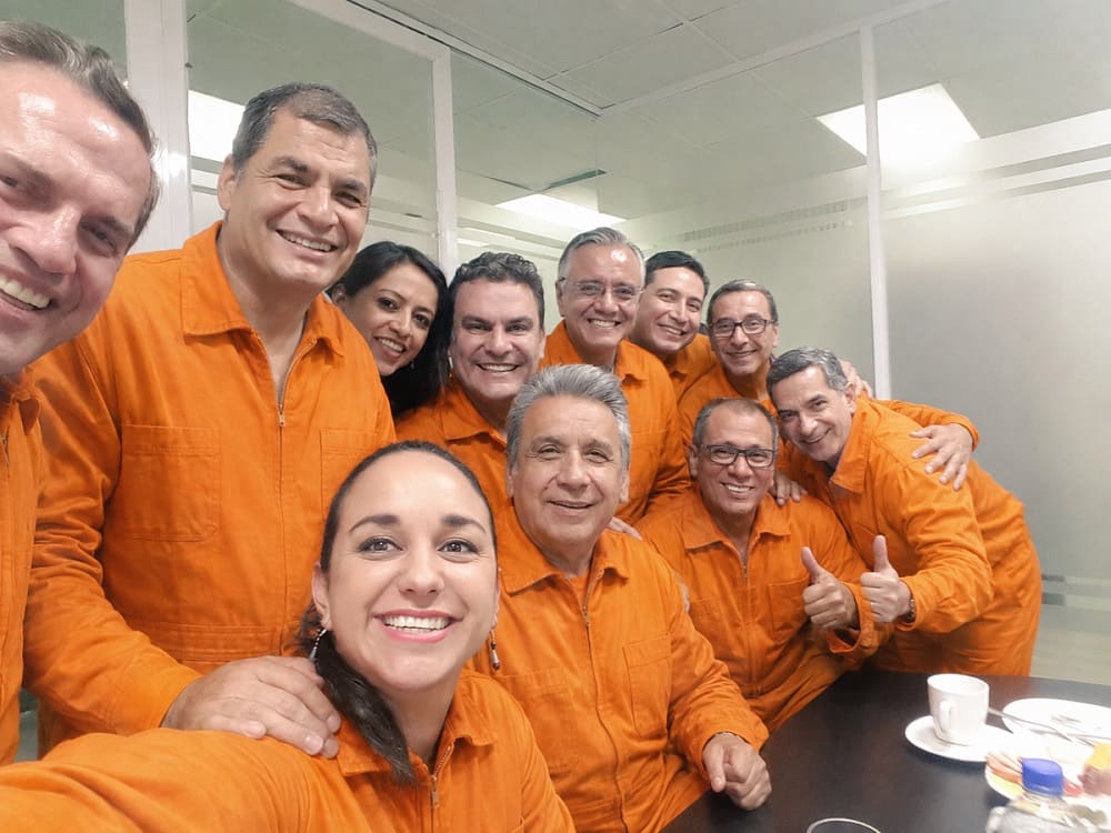 Rafael Correa Jorge Glas y Lenín Moreno sentenciados