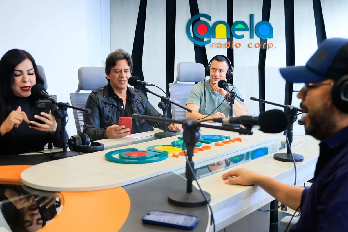 Daniel Noboa en Radio Canela