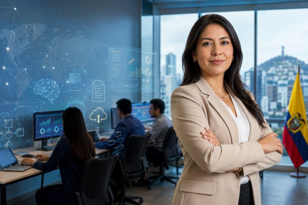 Mujeres en la transformación digital en Ecuador
