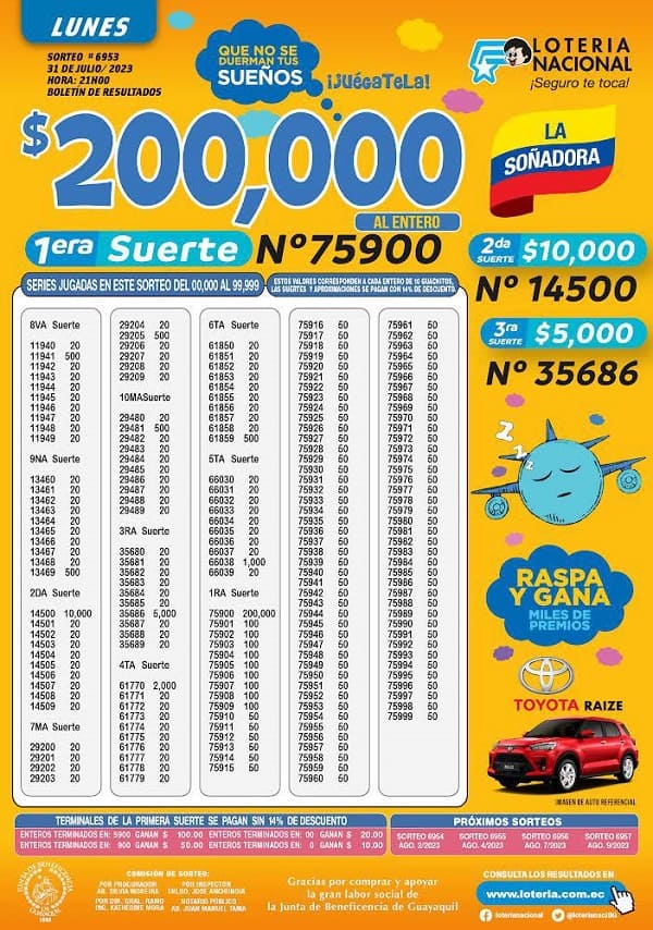loteria-6953-la-soñadora
