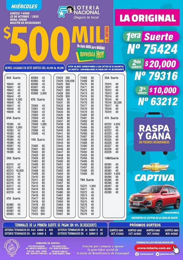 loteria-6990-la-original