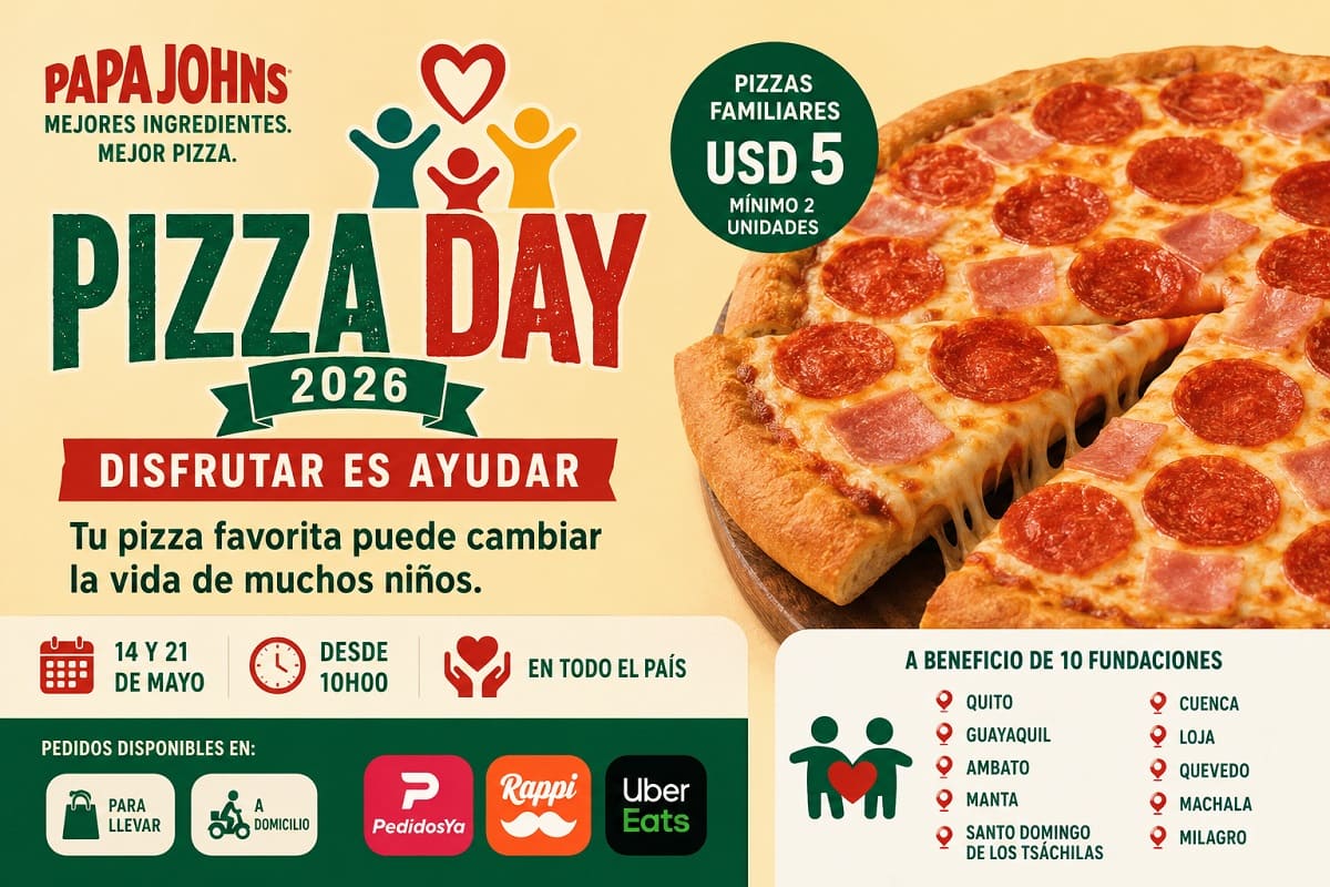 Pizza Day Ecuador 2026