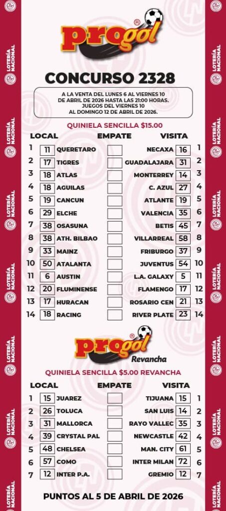 Progol 2328