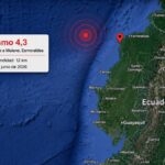 Temblor en Muisne, Ecuador, de hoy
